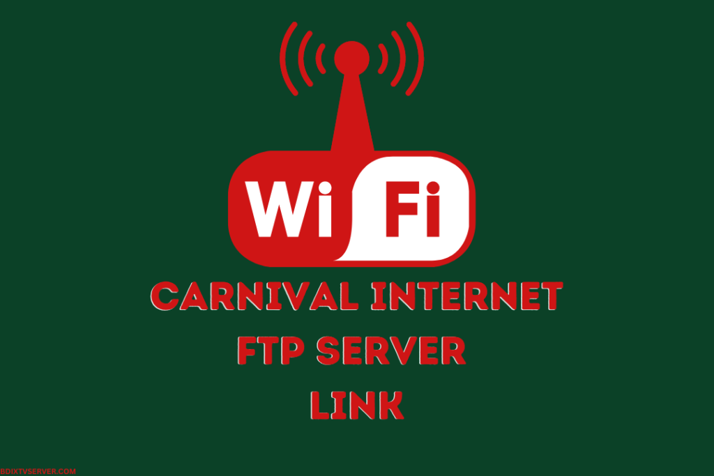 Carnival Internet FTP Server Link