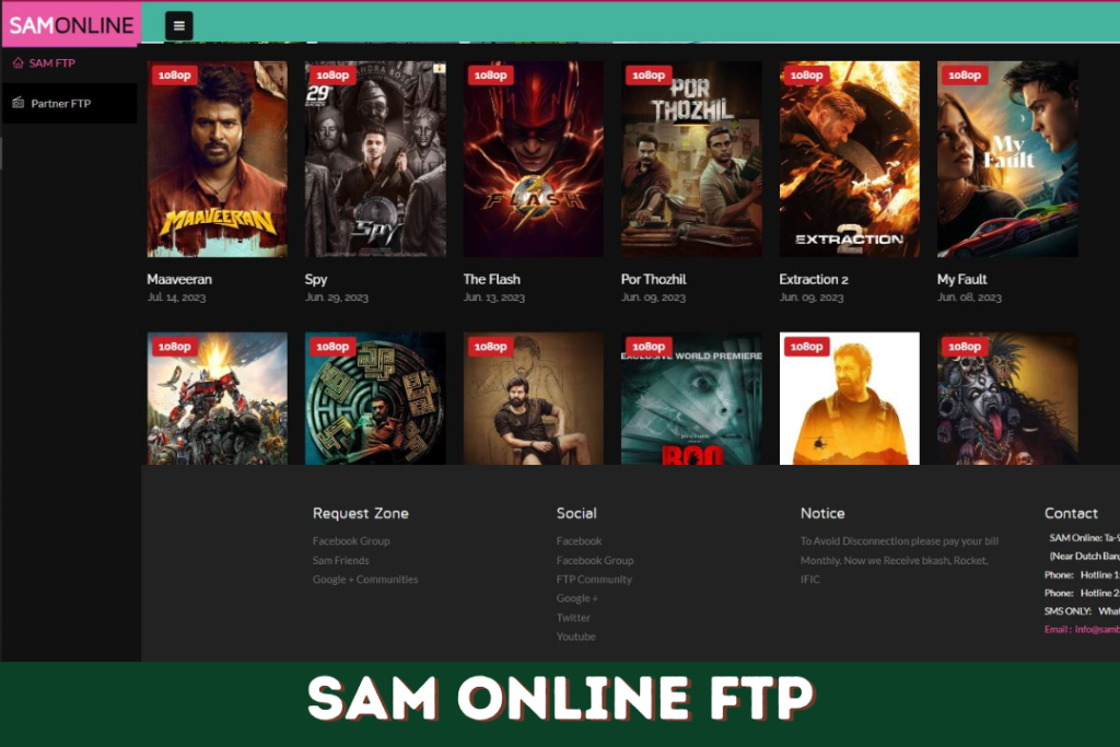 Sam Online FTP